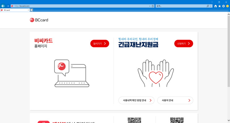  긴급 재난 지원금 신청 따라하기 (정부, 신용카드, BC 카드, 정부지원금, 세대주 별 지원 금액)