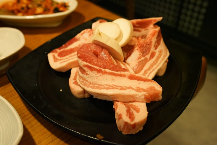 [송파나루역]송리단길 삼겹살 돼지갈비 맛집 화사랑화로구이 송파점