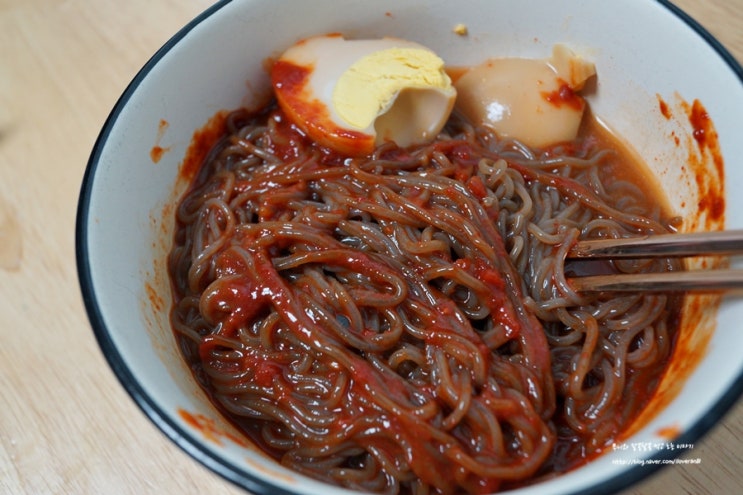  집에서 물냉면 비빔냉면 5분만에 만들기 w. 팔당냉면