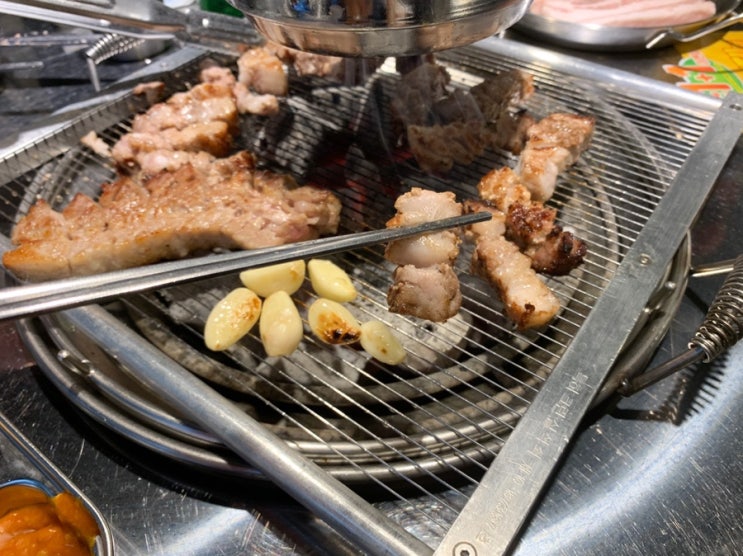  범계 무한리필 고기집 화로상회 냉면까지 흡입완료