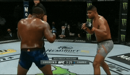 UFC 잭슨빌: 오브레임 vs 해리스 피니쉬 영상(GIF) 및 뒷얘기