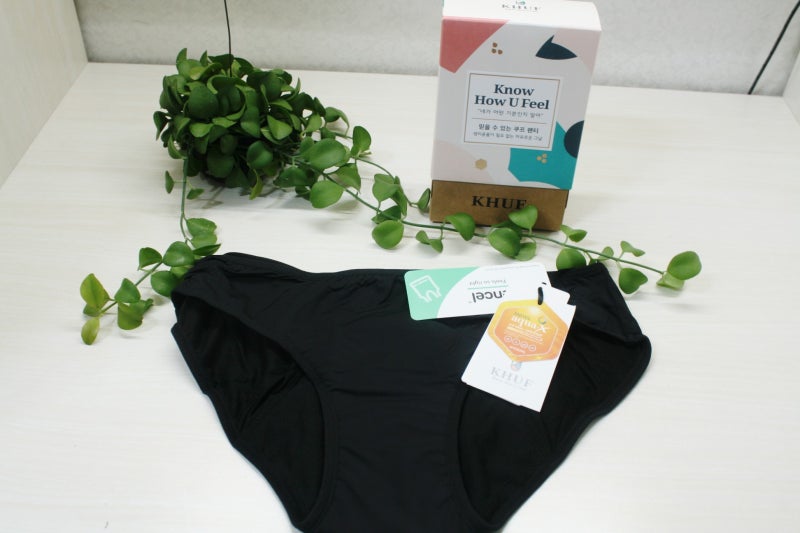 조카 첫생리선물 적극추천 텐셀원단이라 얇고 부드러운 쿠프팬티