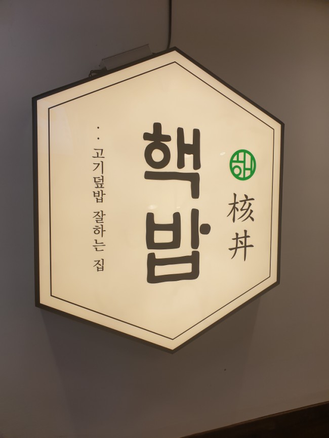  [인천맛집] 부평 고기 덮밥 맛집 추천 혼밥먹기 좋은 곳  핵밥