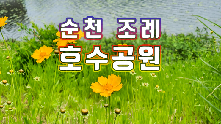  순천 조례 호수공원
