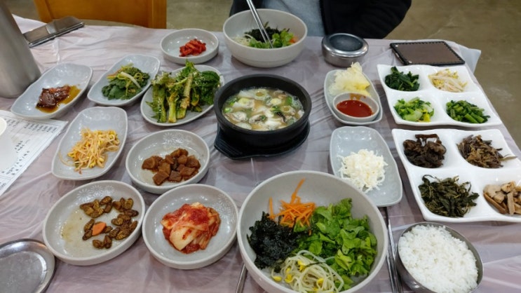 진안 마이산 맛집 벚꽃마을 산채비빔밥