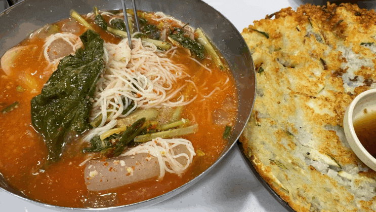  대전 문창동 열무국수, 감자전 맛집 _ 감자바위골