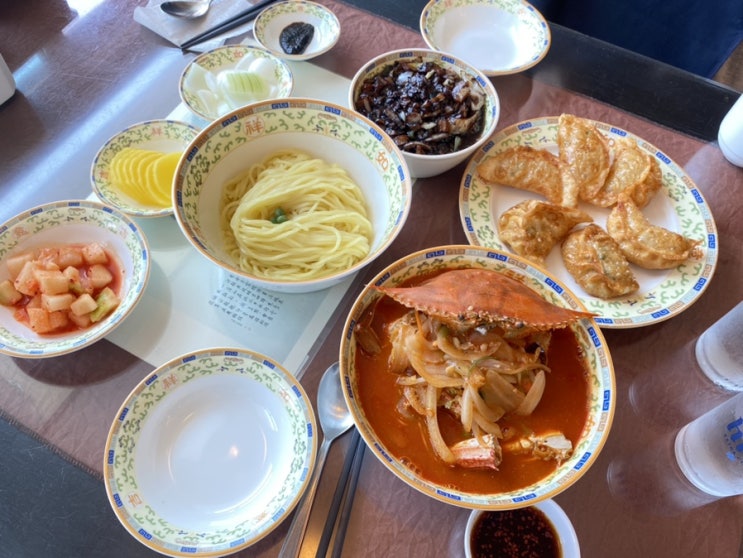 제주 서귀포 중문맛집 꽃게짬뽕 덕성원 후기
