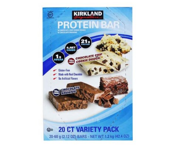  커클랜드 프로틴바 60g x 20개입 1.2kg KIRKLAND - 코스트코