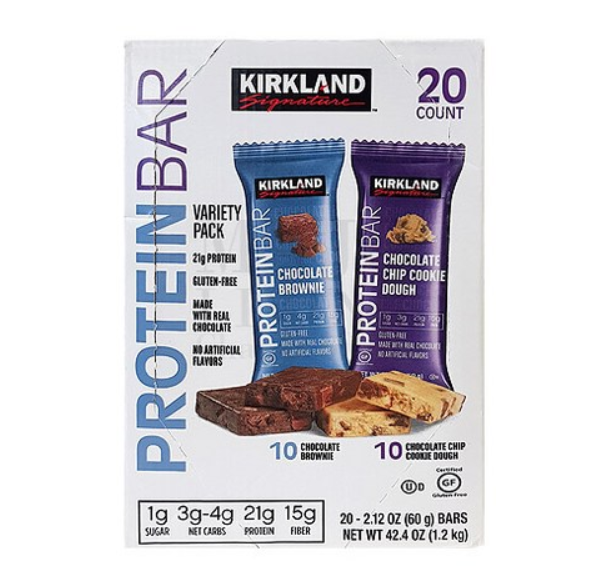  커클랜드 프로테인바 버라이어티팩 1.2kg 프로틴바 KIRKLAND - 코스트코
