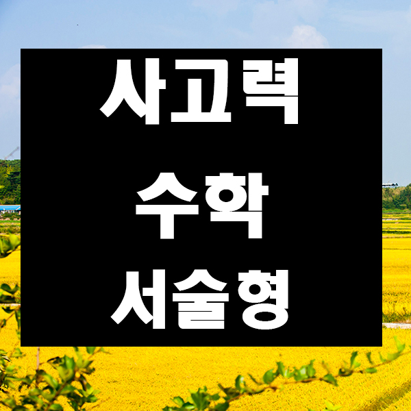 사고력수학 서술형문제 핵심포인트 내신성적 올리는 공략 사고력수학 서술형문제 핵심포인트 내신성적 올리는 공략