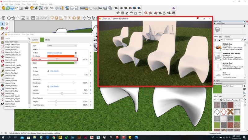 #8 Enscape Material Setting 설명 2(엔스케이프 재질 세팅) : 네이버 블로그