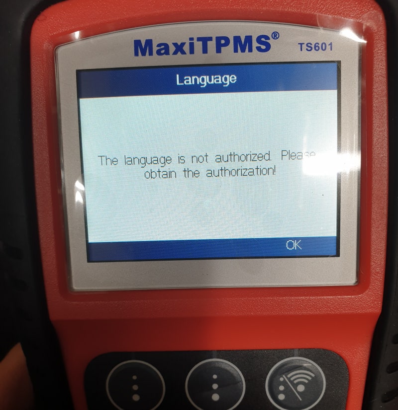 오텔(Autel) TPMS 리프로그래밍툴 진단기 TS601 한글화 및 업데이트(AS) 완료! : 네이버 블로그
