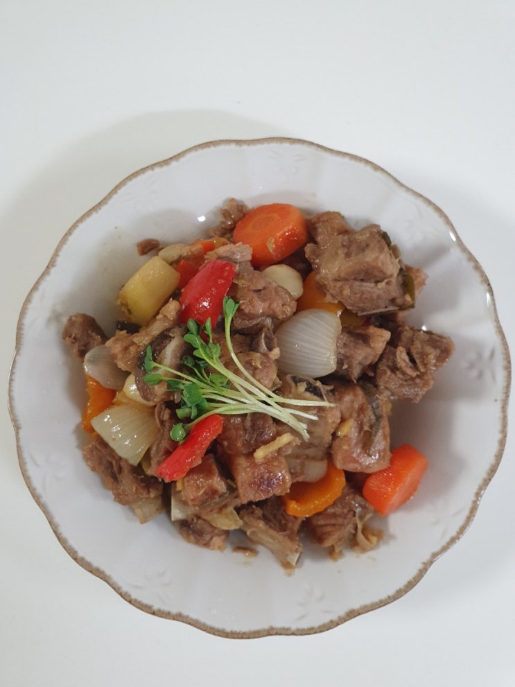  실패없는 백종원 돼지갈비찜 따라하기
