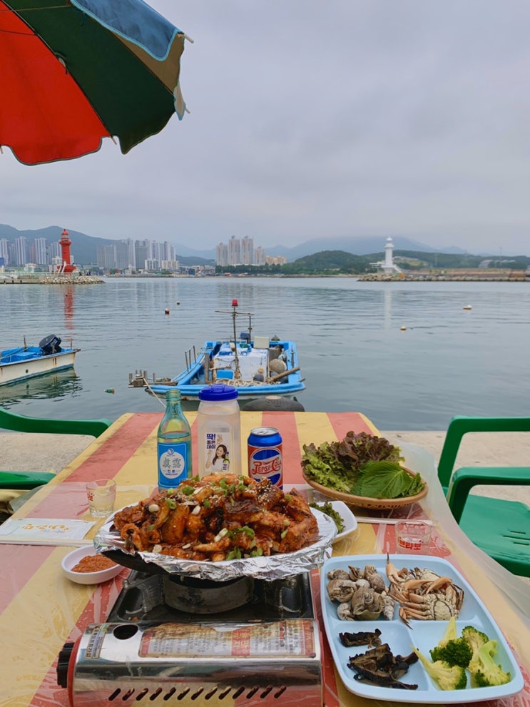  일광 / 기장 학리방파제 포장마차촌 뷰맛집