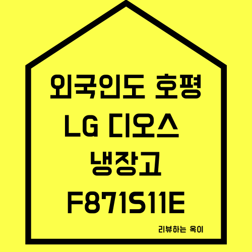  F871S11E LG전자 디오스 냉장고/여자들의 필수 냉장고