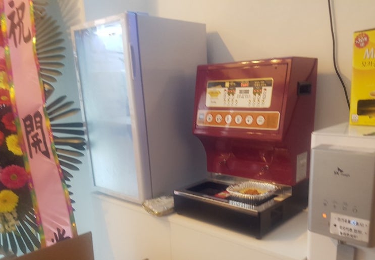  [설치사례] 인천 송도 얌모텔 라면타임 즉석식품 라면조리기 ICM-6800R 임대설치