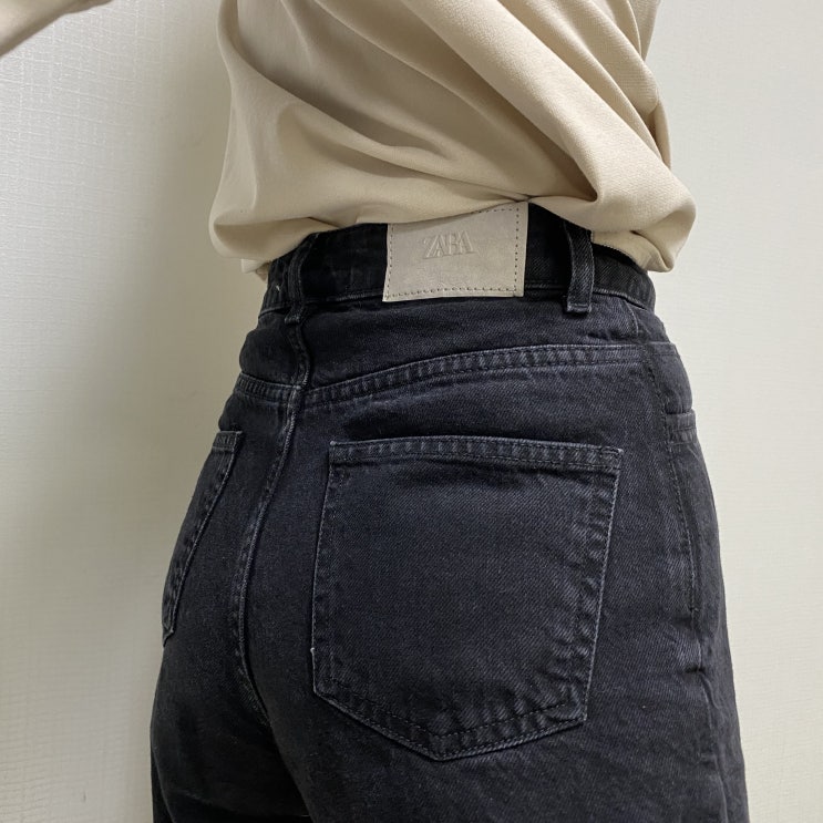  자라청바지 : ZARA 슬라우치진 SLOUCHY JEAN 리뷰