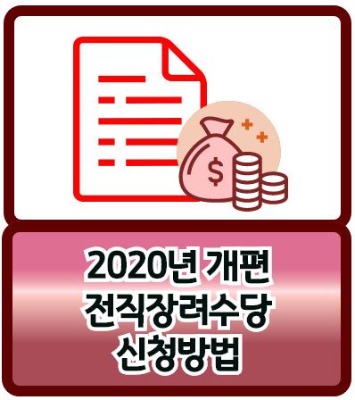  2020 업데이트 전직장려수당 신청방법