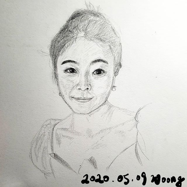 2020.05.09. 아시아 여성 퀵 스케치