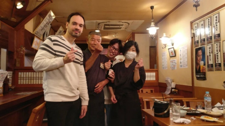 일본생활] 일본 쉐어하우스 친구들과 동네 단골 이자카야