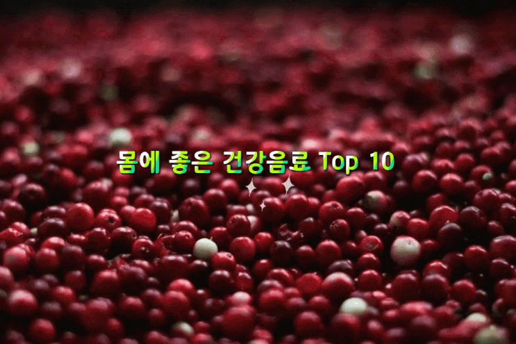 몸에 좋은 건강음료 Top 10 몸에 좋은 건강음료 Top 10