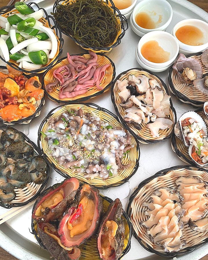  (부산기장연화리) 연화리해녀촌 애견동반 박씨할매/바다뷰/해산물맛집