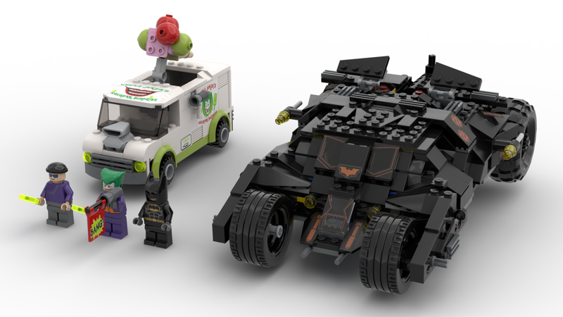 레고 배트맨 텀블러와 조커의 아이스크림 트럭 #7888 : 네이버 블로그
