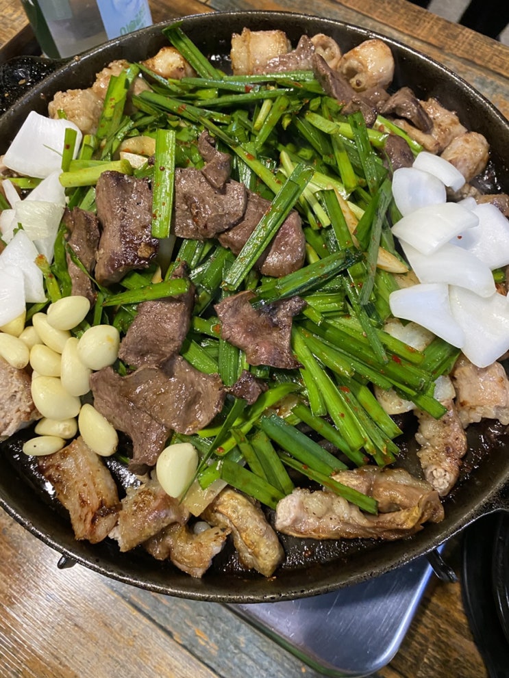  당산 옛날곱창 모듬곱창 후기!