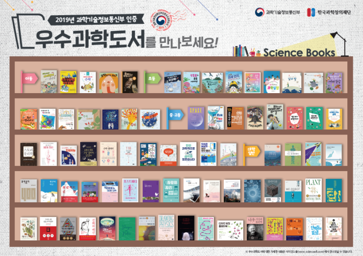  부천상동수학과학학원    한국창의재단 선정 2019년 우수과학도서