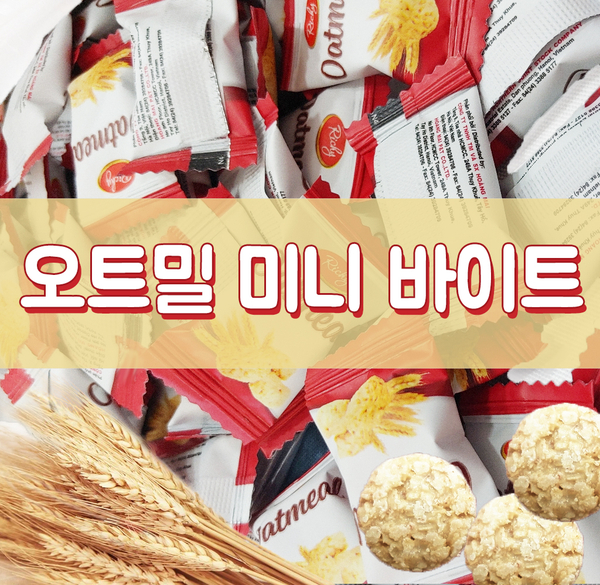  미니바이크!!~  아니 아니 오트밀 미니바이트