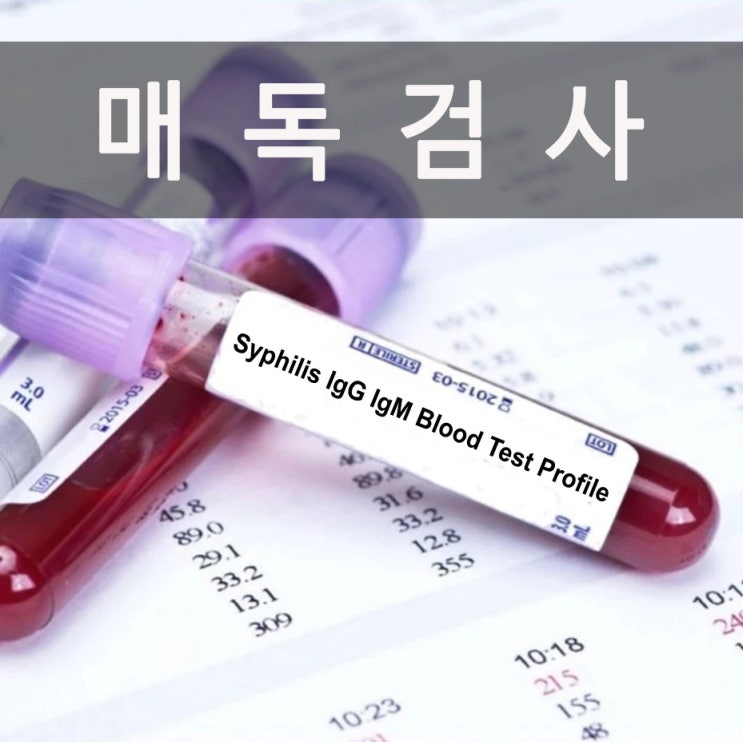  매독 검사 '혈청학적 검사와 직접 관찰 방법'