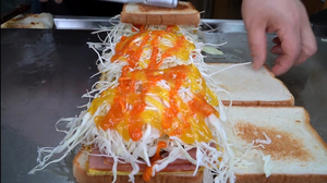 A hearty toast & Nude toast | 석봉 토스트 | Korean street food A hearty toast & Nude toast | 석봉 토스트 | Korean street food