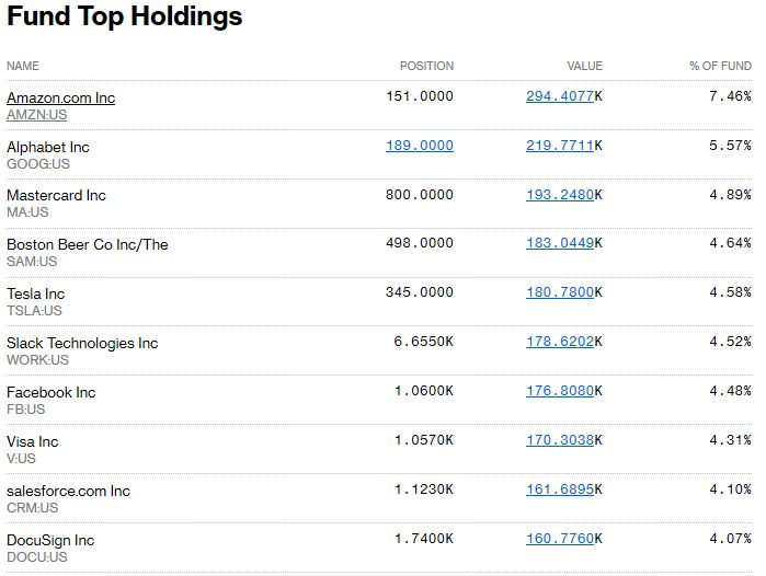 FDG ETF - 중대형 성장주에 투자하는 액티브 ETF