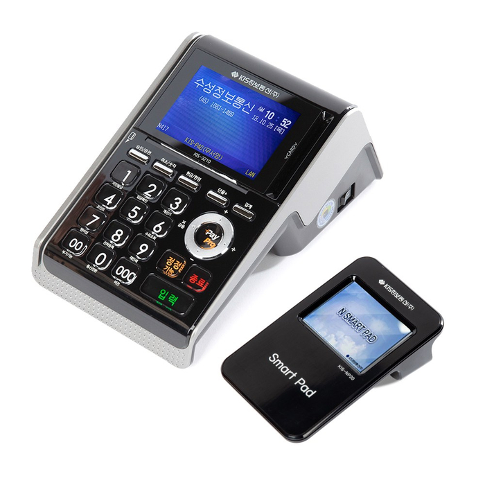  동탄카드단말기 KIS-3210 유선단말기 제품입니다.
