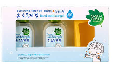 그린핑커 손소독제겔 30ml +홀더 무료배송/ 개학 준비하기 그린핑커 손소독제겔 30ml +홀더 무료배송/ 개학 준비하기