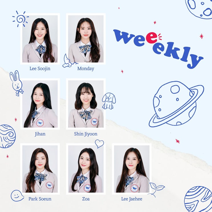 [Weeekly] 매일 새롭고 특별한 일주일, 플레이엠 신인 걸그룹 '위클리'