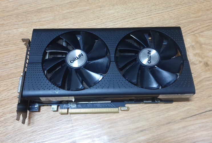  AMD 라데온 RX470 니트로 (채굴용) 채굴 이력있는 그래픽카드 중고 구매 후기 / 3Dmark 파이어스트라이크(파스) 성능 점수.