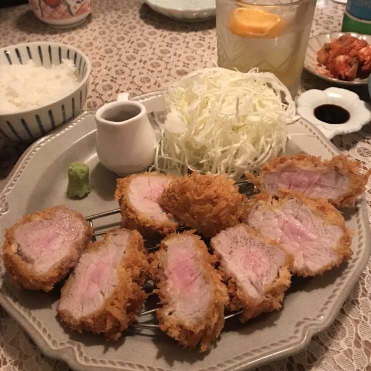 [연남동 맛집] 일식 가정식 <온미동> 안심카츠, 사케동, 귤에이드 후기