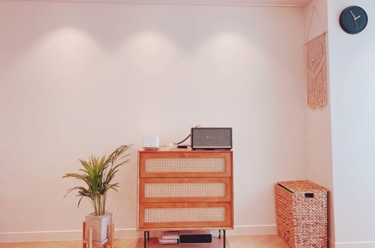  [거실 인테리어] 피아바 세린 벽시계 in Bin's House (르위켄 구입)