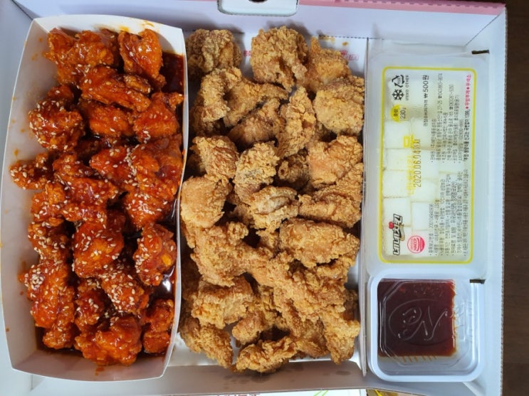  정관배달음식 추천 달달한 양념 먹고 싶을 때 네네치킨 정관점