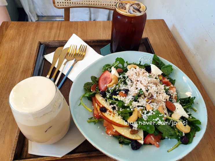  [장안동카페] 카페멜라 크로아상 샌드위치, 샐러드 장안동브런치, 맛집이네요~