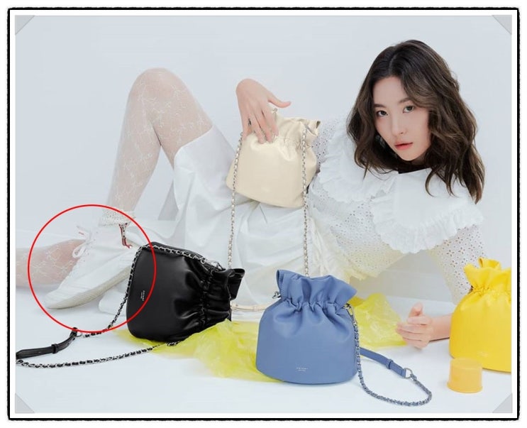  선미 인스타그램 패션 속 에이지 스니커즈