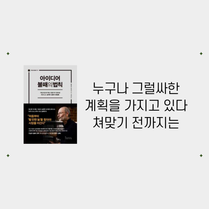 마이크 타이슨 명언 누구나 그럴싸한 계획을 가지고 있다, 쳐맞기전까지는