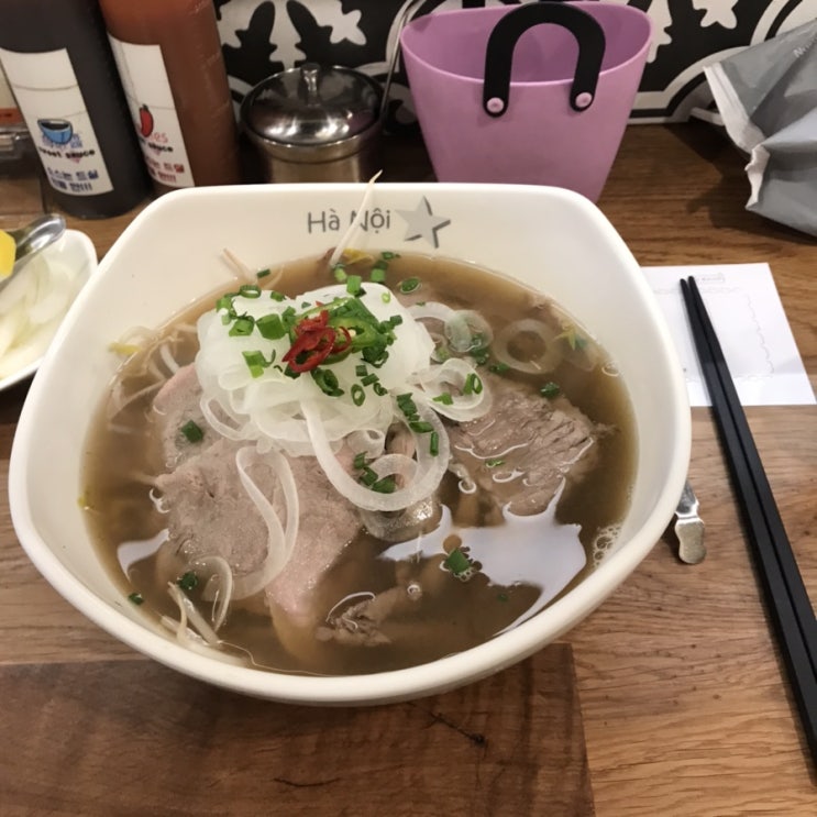  대흥 맛집, 서강대 맛집 <하노이별 서강대점> - 진한 쌀국수로 국물로 해장 추천