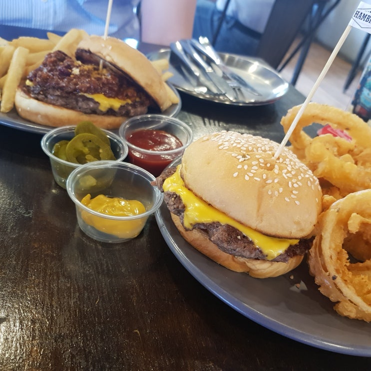  괌 수제버거 로컬맛집 햄브로스[HAMBROS], 투몬샌즈플라자 구경! 4박6일 괌여행 <2>