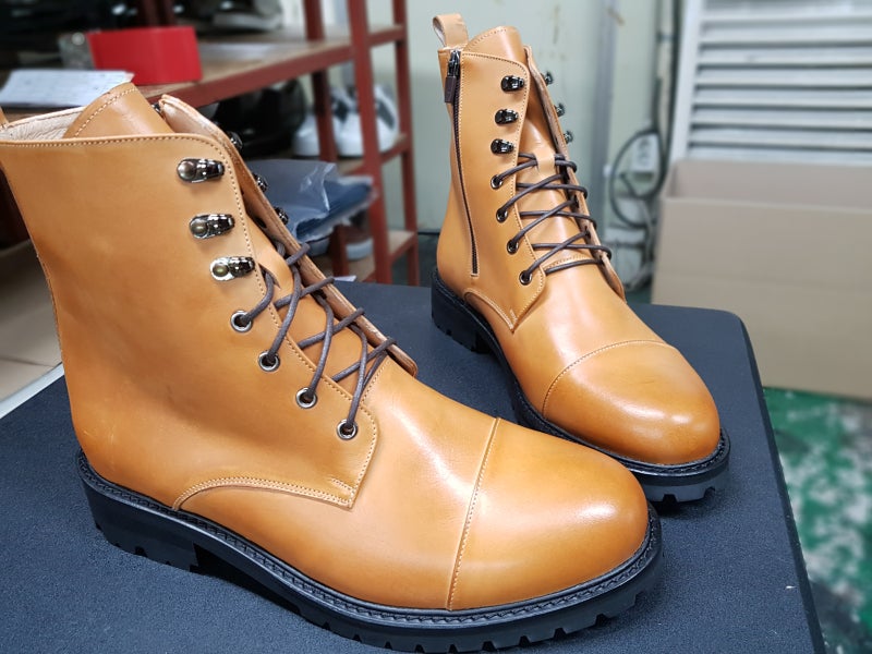 부시 성수동 수제화 양가죽 앵클부츠 착용감 짱이야