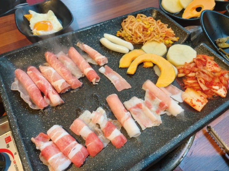  명지 신호동 야들야들한 제주 대패 삼겹 무한리필 고깃집 (feat.목수식당)