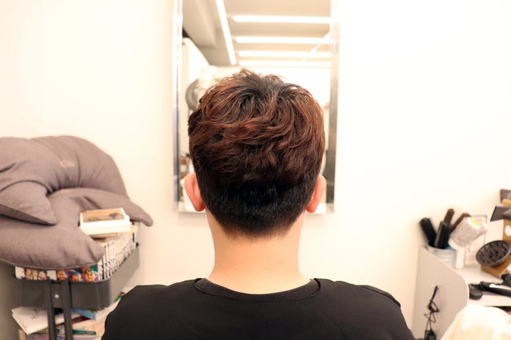  홍대헤어샵 헤어큐브에서 희우실장님한테 남자펌 받았어요!