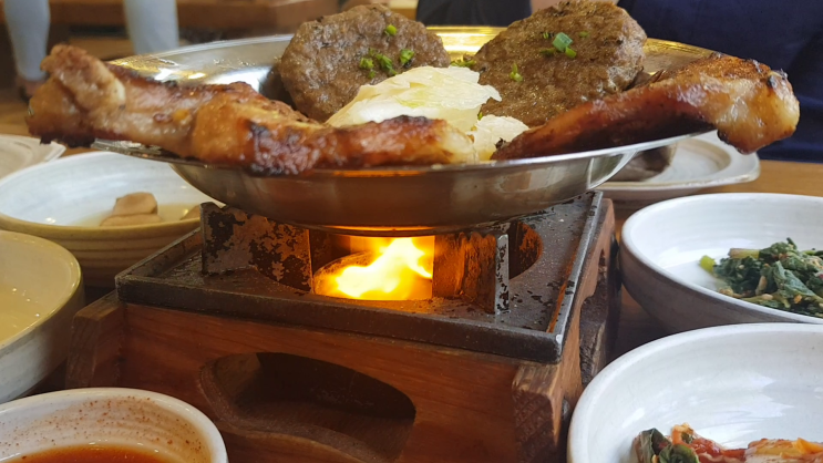  부산 기장 가성비 맛집 철마연밥 - 떡갈비와 돼지갈비 그리고 막국수의 꿀조합