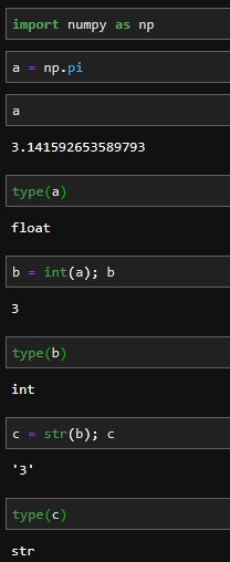 python] 정수 소수 문자열 변환 방법- int(), float(), str(), int, str float : 네이버 블로그